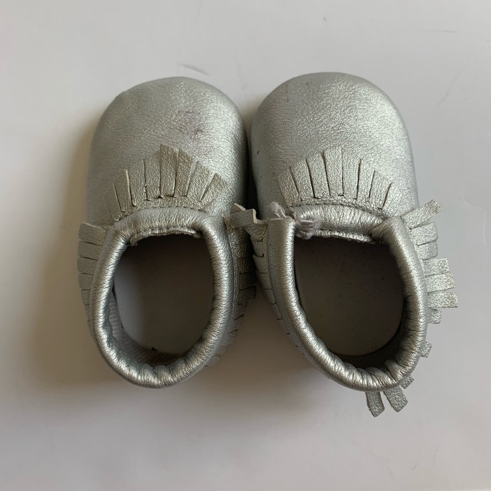 Romirus Pre Walker fringe Moccasin slip on Shoes - Picture 5 of 5